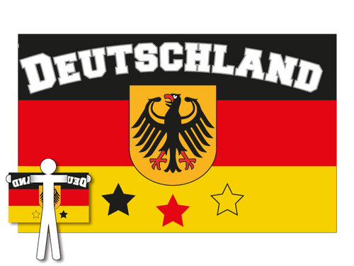 Flaggenumhang Deutschland