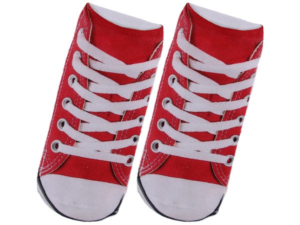 Motiv-Socken, Sneaker verschiedene Design